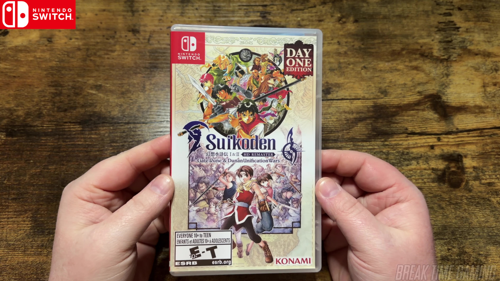 Watch Suikoden 1 and 2 HD Remaster Nintendo Switch Unboxing on